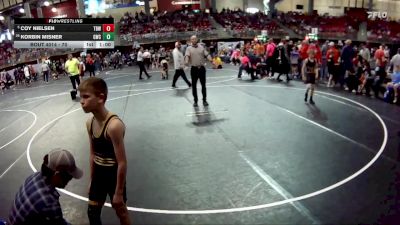 70 lbs Champ. Round 1 - Coy Nielsen, The Best Wrestler vs Korbin Misner, Gering Wrestling Club