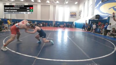215 lbs Champ. Round 2 - Grant Silverfield, Lake Highland Preparatory School vs Tim O`Rourke, Howell