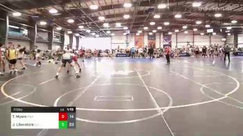 170 lbs Rr Rnd 3 - Trey Myers, Michigan Grapplers vs Jacob Liberatore, Illinois Menace Thunder