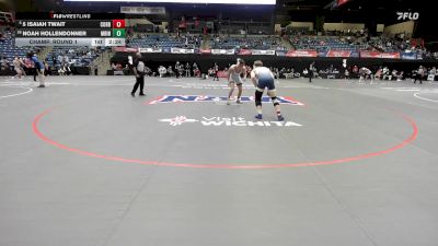 184 lbs Champ. Round 1 - 5 Isaiah Twait, Corban vs Noah Hollendonner, Marian