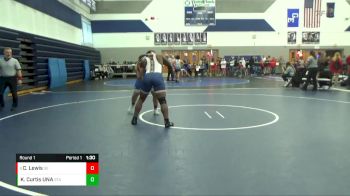 215 lbs Round 1 - Chris Lewis, Gardner Edgerton vs K`lyn Curtis UNA, St Thomas Aquinas