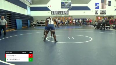 215 lbs Round 1 - Chris Lewis, Gardner Edgerton vs K`lyn Curtis UNA, St Thomas Aquinas