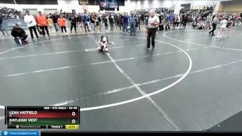 54-59 lbs Semifinal - Kayleigh Vest, IL vs Leah Hatfield, IA