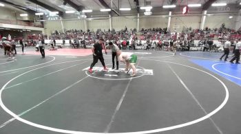 285 lbs Semifinal - Ezekiel Martinez, NM Royalty vs Dryden Pruitt, Mustang Wrestling Club