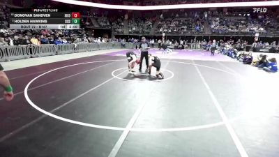 Champ. Round 1 - Donovan Sandven, Kingsbury County vs Holden Hawkins, Sisseton