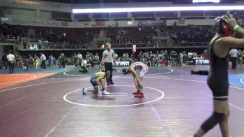 102 lbs Consi Of 8 #2 - Xzavier Salazar, NM Gold vs Jonathan Garcia, Atrisco Jaguars