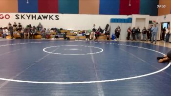 126 lbs Cons. Round 3 - Manoah Her, McDaniel vs Travis Armstrong, West Salem