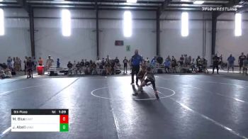 58 lbs 5th Place - Maddix Blue, East Tulsa Cardinals vs Jackson Abell, Oakdale