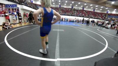 55 lbs Quarterfinal - Logan Hewitt, Blue Devil Wrestling vs Charles (CJ) Langland, Noble Takedown Club