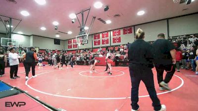 170 lbs Quarterfinal - Abi Jones, Kiefer High School vs Jade Bohanan, East Central HS
