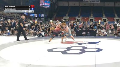 285 lbs Champ. Rd Of 32 - A.W. VanKirk, Indiana vs Owen Miller, Iowa