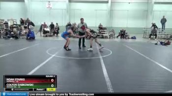 110 lbs Round 2 (8 Team) - Noah Starks, Rampage vs Colton Dabkowski, Ranger WC