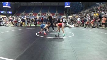 117 lbs Rnd Of 64 - Alexis Lazar, Michigan vs Kaylee Horman, Missouri