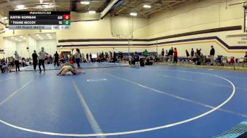 157 lbs 1st Place Match - Thane McCoy, Wilmington College vs Justin Gorman, Albion College