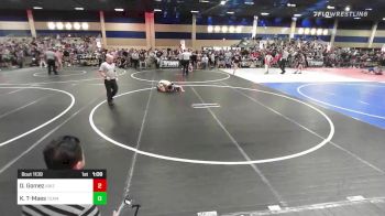 80 lbs Rr Rnd 3 - Daphney Gomez, Arizona Girls Wrestling vs Kaila Tatekawa-Maes, Team Hawaii