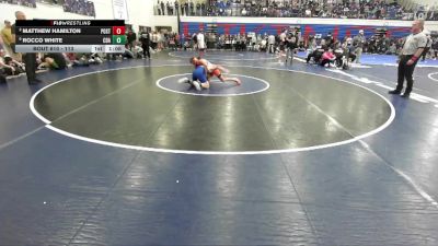 113 lbs 3rd Place Match - Matthew Hamilton, Post Falls vs Rocco White, Coeur D Alene