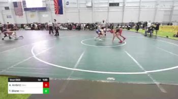 106 lbs Round Of 32 - Albert Ambriz, Dominate WC vs Tanner Stone, Precision WC