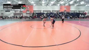 285 lbs Champ. Round 2 - Vince Geritano, Utica vs Marc Pineiro, Trinity (CT)