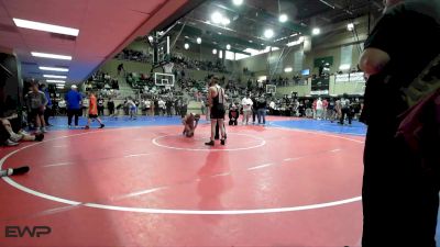 132 lbs 7th Place Match - Brock Crittenden, Sequoyah vs Owen Hair, BISHOP KELLEY