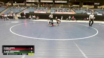 174 lbs Cons. Round 5 - 2 Cole Smith, Cumberland vs 9 Alex Hernandez, Southern Oregon