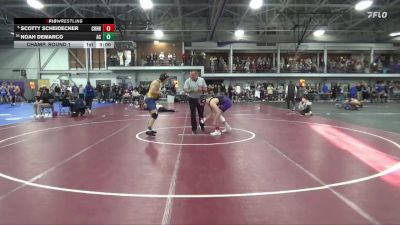 157 lbs Champ. Round 1 - Scotty Scheidecker, Cornell College vs Noah DeMarco, Augustana (IL)