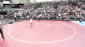 6A 110 lbs Quarterfinal - Aubriana Wadley, Westlake vs Rachel Bee, Fremont