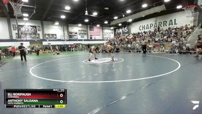 138 lbs Semifinal - Anthony Saldana, Vista Murrieta vs Eli Roripaugh, Chaparral