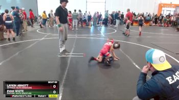 45 lbs 1st Place Match - Laykin Arnott, Seymour Youth Wrestling vs Evan White, Eastside Youth Wrestling