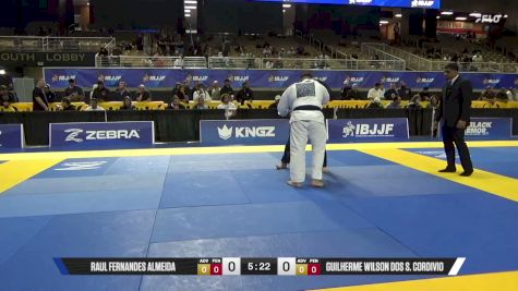 Guilherme Wilson Dos S. Cordivio vs Raul Fernandes Almeida 2026 Pan Jiu Jitsu IBJJF Championship