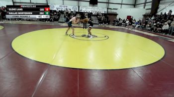 165 lbs Cons. Round 2 - Dallas Mortensen, Summit Academy vs Eleke Lang, Carbon