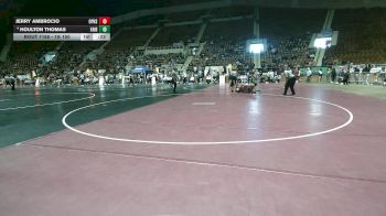 7A 150 lbs Cons. Round 2 - Jerry Ambrocio, Opelika Hs vs Houlton Thomas, Fairhope