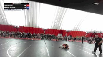 88 lbs Champ. Round 1 - Monti Fry, Victory School Of Wrestling vs Parker Gerber, Weigh-in Club