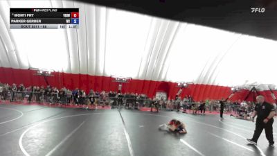 88 lbs Champ. Round 1 - Monti Fry, Victory School Of Wrestling vs Parker Gerber, Weigh-in Club