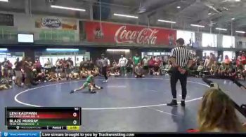 50 lbs Finals (2 Team) - Levi Kaufman, Backyard Brawlers vs Blaze Murray, Team Hammerhouse