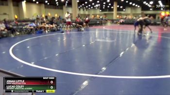 165 lbs Cons. Semi - Jonah Little, Wave Wrestling Club vs Lucas Coley, Refinery Wrestling Academy