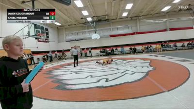 77 lbs Cons. Semi - Aksel Polson, Thermopolis Middle School vs Owen Coughanour, Riverton Middle School
