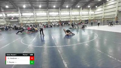 150 lbs Cons. Round 1 - Derek Heebner, Hammers Academy vs Tyler Payne, Green Canyon Juniors