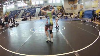 110 lbs Round 5 (6 Team) - Alexandrea Karandreas, Black Hive vs Emerson Webber, Big Money Moving