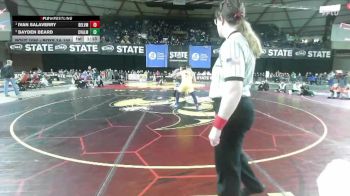 Boys 3A 190 lbs 1st Place Match - Ivan Salaverry, Bellevue vs Bayden Beard, Central Valley