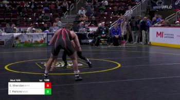 133 lbs Quarterfinal - Gavin Sheridan, Boyertown vs Tahir Parkins, Nazareth