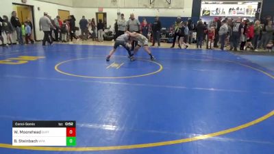 96 lbs Consolation - William Moorehead, Buffalo Valley vs Brayden Steinbach, WPA Spartans