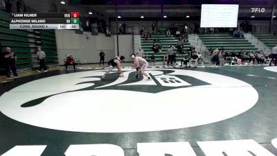 165 lbs Cons. Round 4 - Alphonse Milano, Notre Dame vs Liam Kilner, The Heights