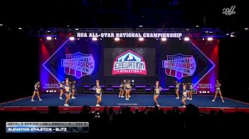 Elevation Athletics - Blitz [2026 L3 Senior - D2 - Small - A Day 2] 2026 NCA All-Star National Championship