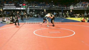 5A 190 lbs Cons. Round 2 - Graham Rodgers, Dallas Highland Park vs Mark Gallegos, Canyon Randall