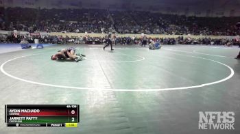 4A-106 lbs Semifinal - Jarrett Patty, Chickasha vs Aydin Machado, Cushing