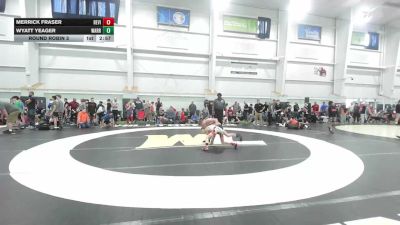 75 lbs Round Robin 3 - Merrick Fraser, Revival Orange - MS vs Wyatt Yeager, Warrior Ridge - MS