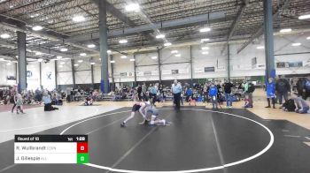 116 lbs Round Of 16 - Roman Wullbrandt, Cornerstone Mat Club vs Jaxon Gillespie, All-Phase WC