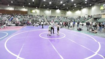 70 lbs Semifinal - Brody Cunningham, SoCal Hammers vs Xavier Forgie, Ruby Mountain WC