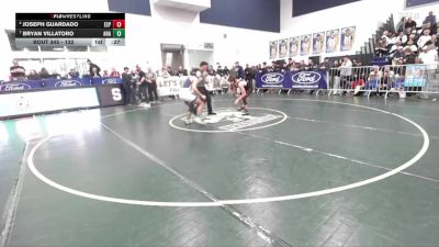 132 lbs Cons. Semi - Joseph Guardado, Esperanza vs Bryan Villatoro, Anaheim