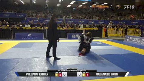Kylie Jeanine Sorensen vs Amelia Madrid Brandt 2026 Pan Kids Jiu-Jitsu IBJJF Championship